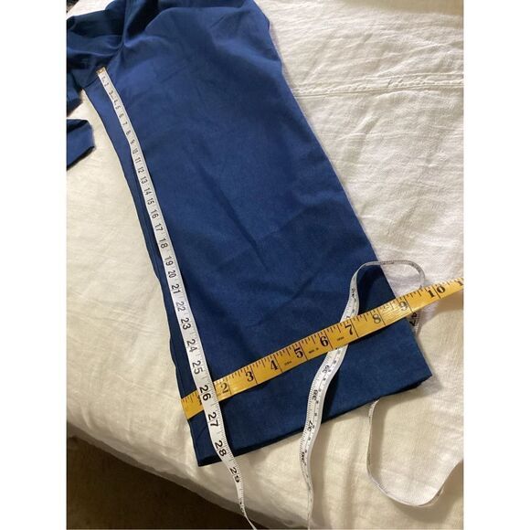 Alfred Dunner Shaker Heights Blue Pants 14 - Picture 4 of 7